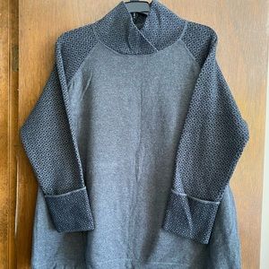 Dakini pullover sweater with crossover neckline. Gently used.